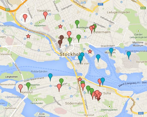 Stockholm Map